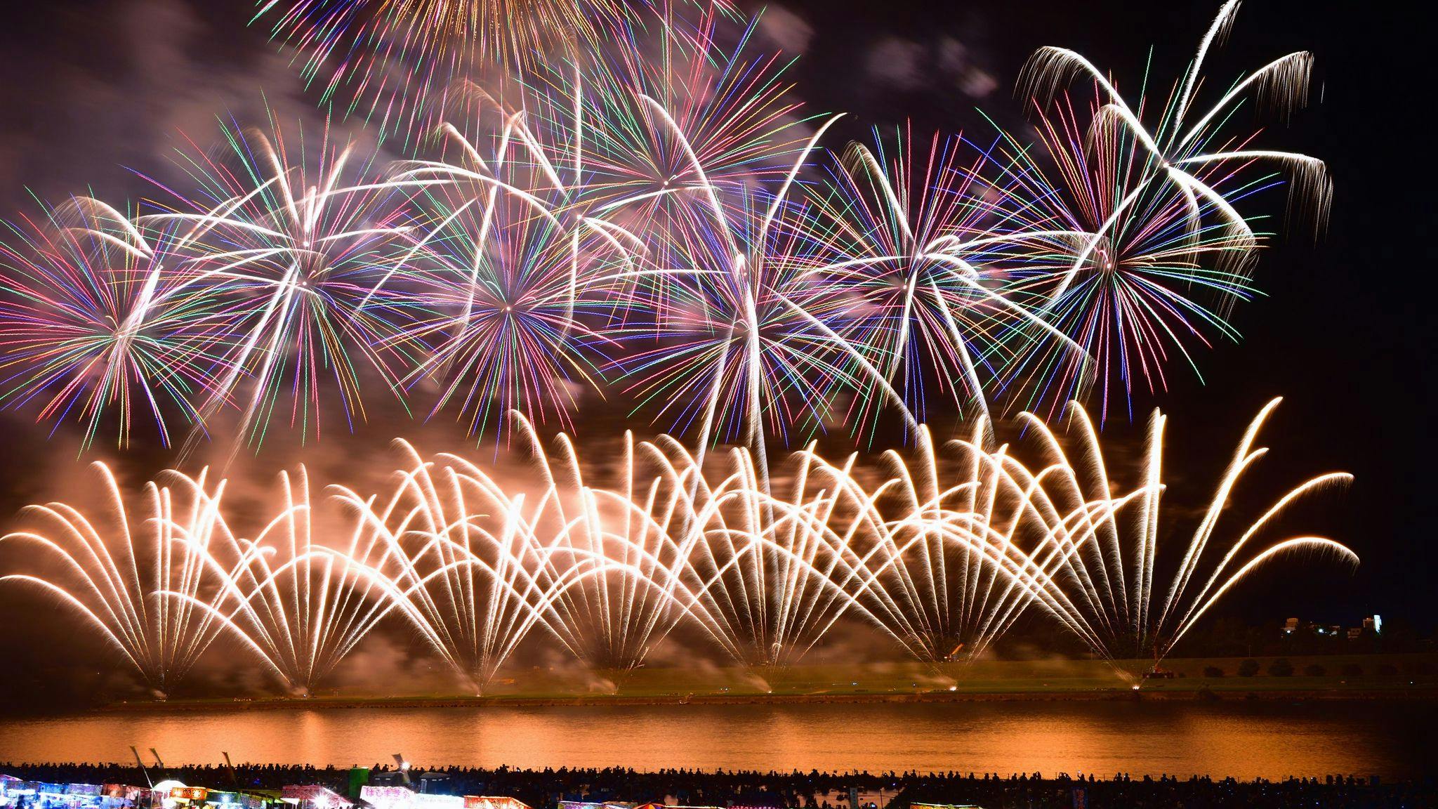 Chikugo River Fireworks Display