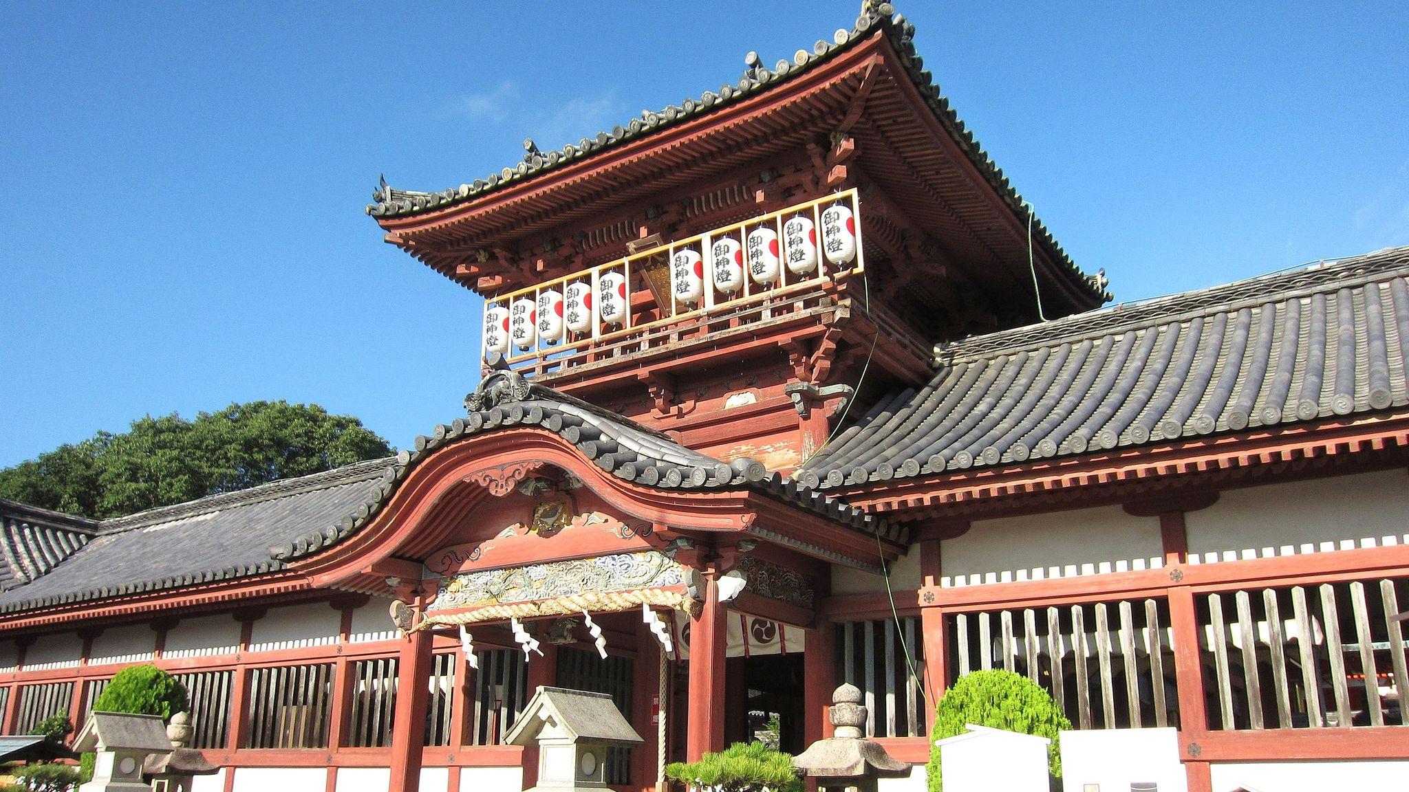 Isaniwa Shrine in Matsuyama, Ehime Prefecture