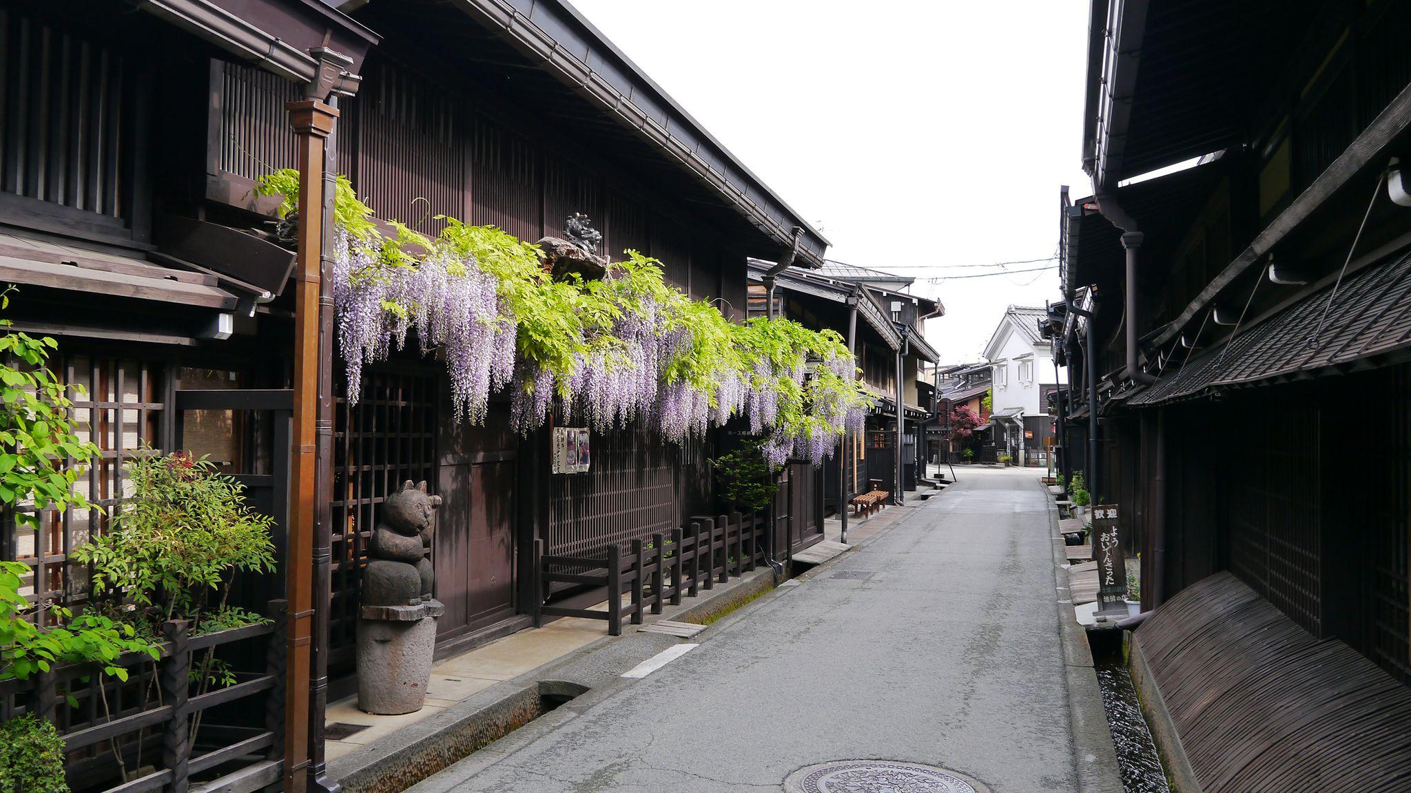Kami-Sannomachi Street in Spring