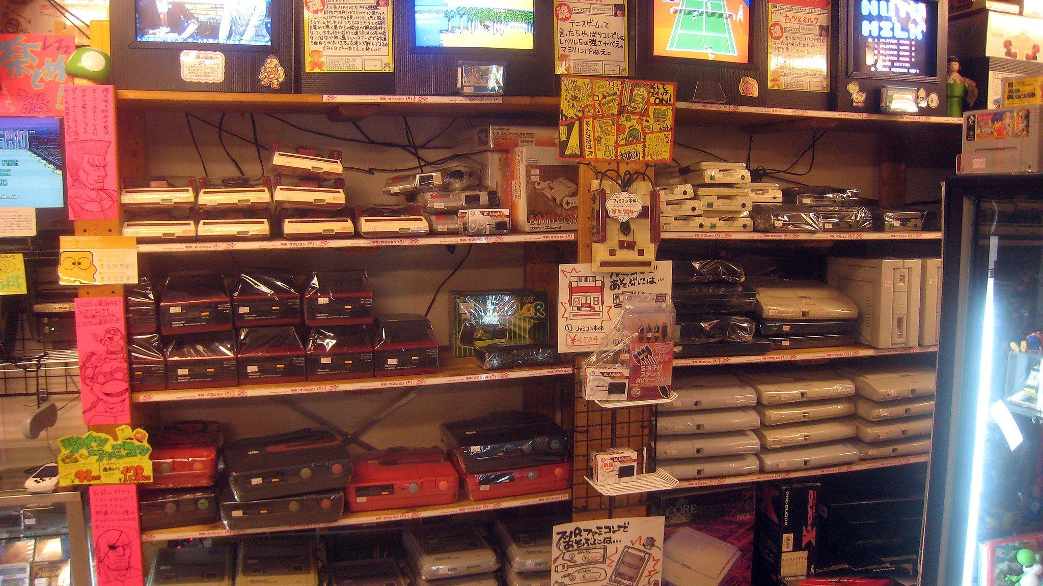 Super Potato is a retro gaming store in Akihabara that has an amazing amount of video games for almost every console ever made.