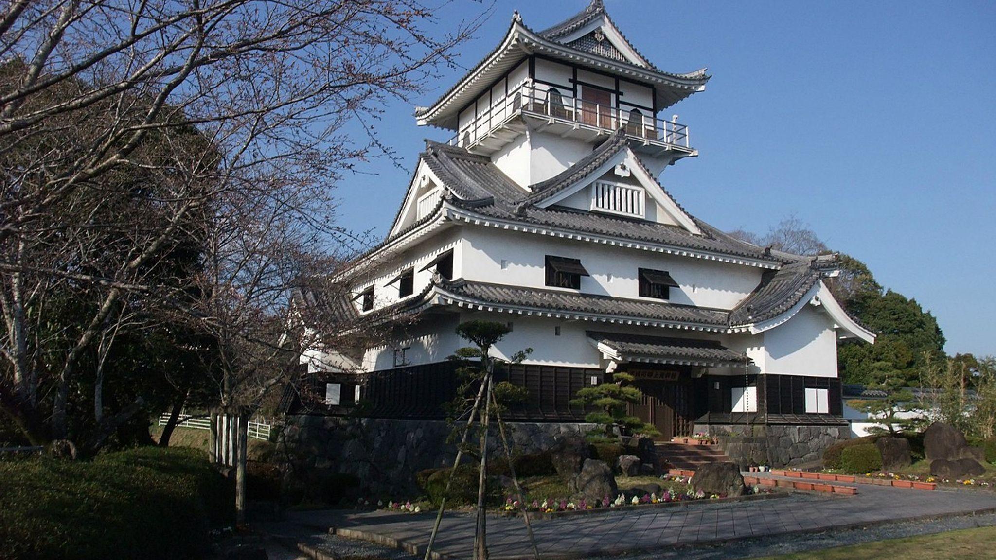Gassanhiwa Castle in Miyakonojo, Miyazaki