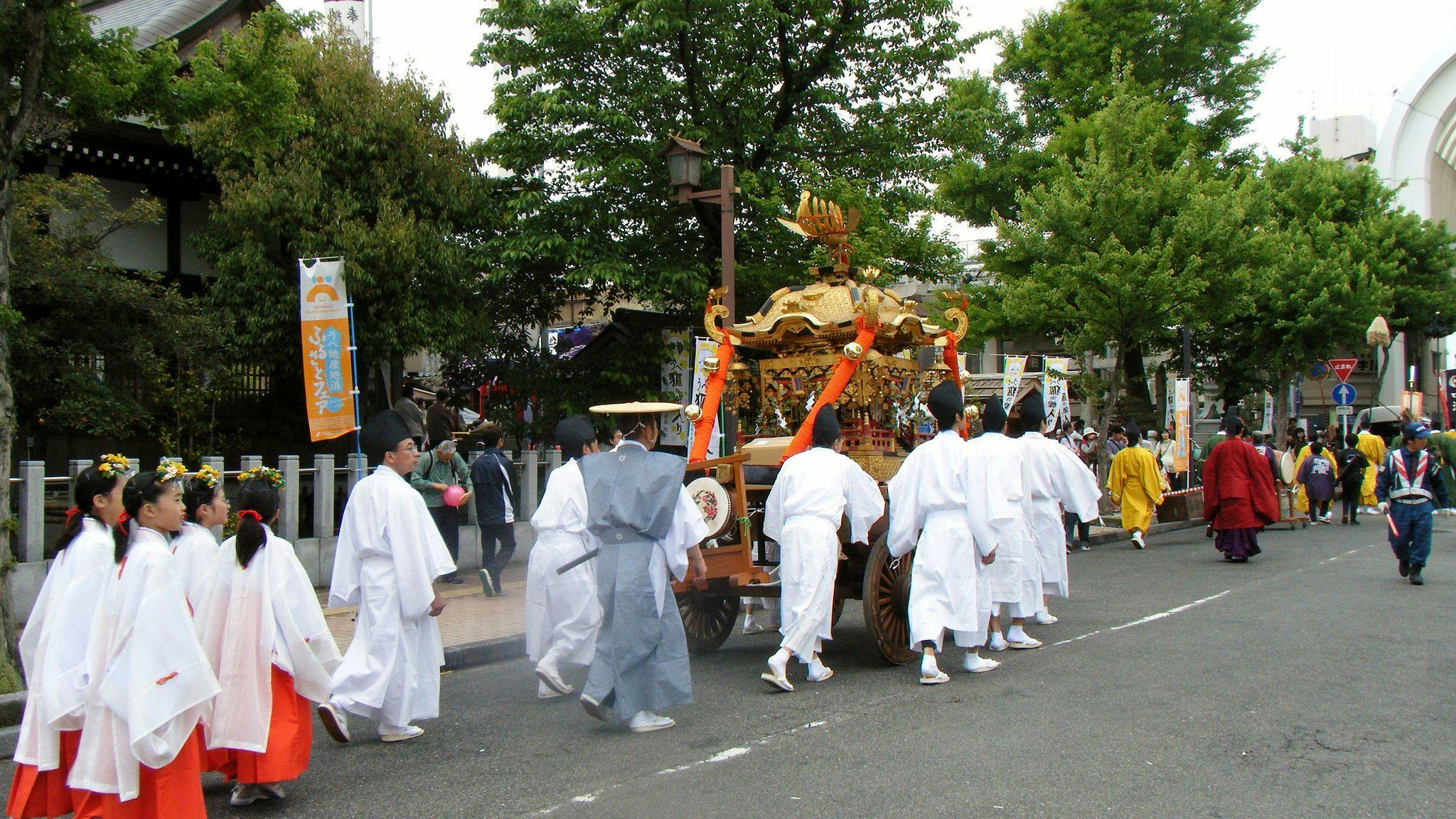 Shinkawa Market Festival in Ube
