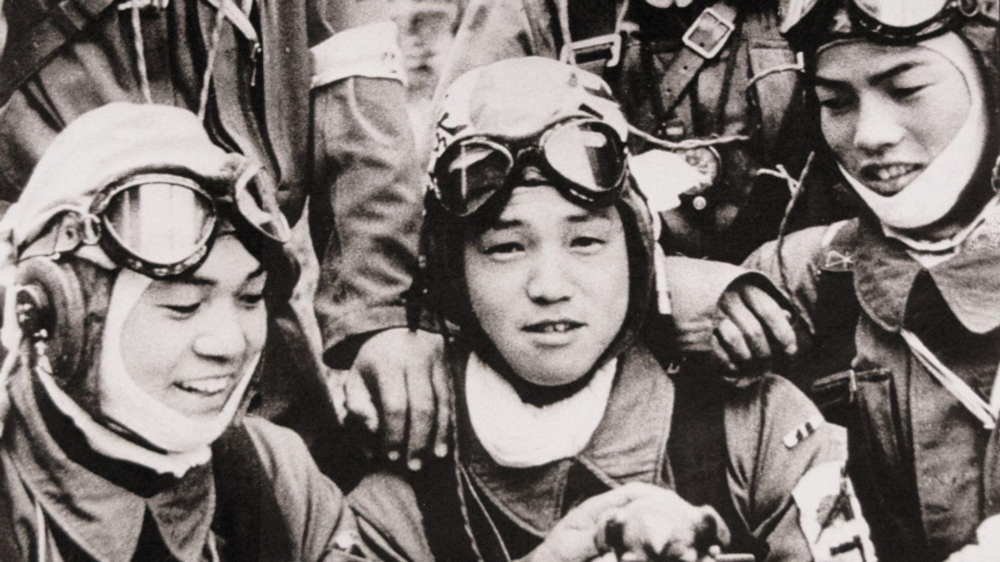 The photo of the Japanese kamikaze pilots taken the day before their mission, Bansei Tokkō Peace Museum