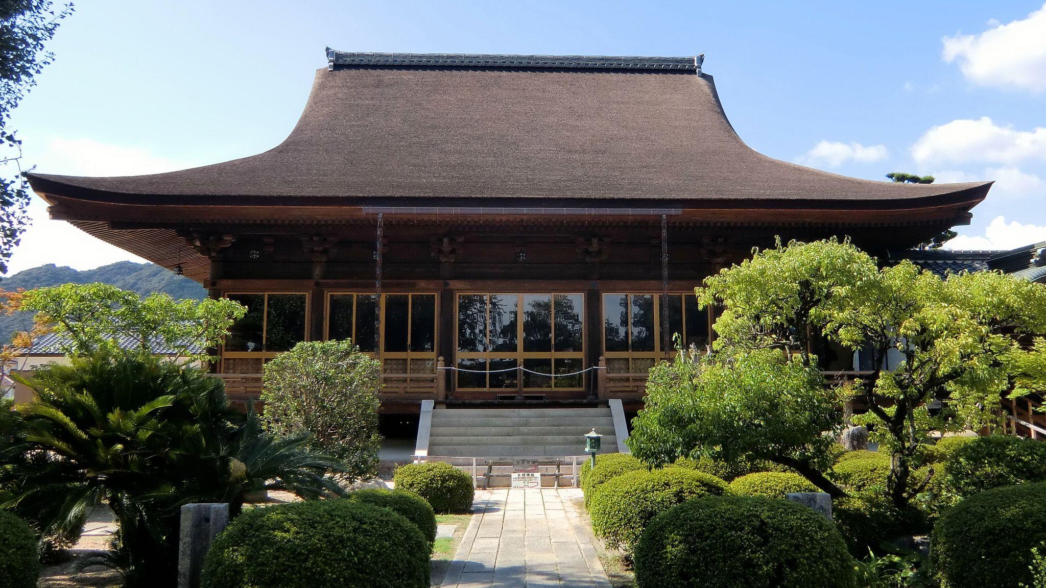 The main hall of Ryupuku-ji Temple, Yamaguchi