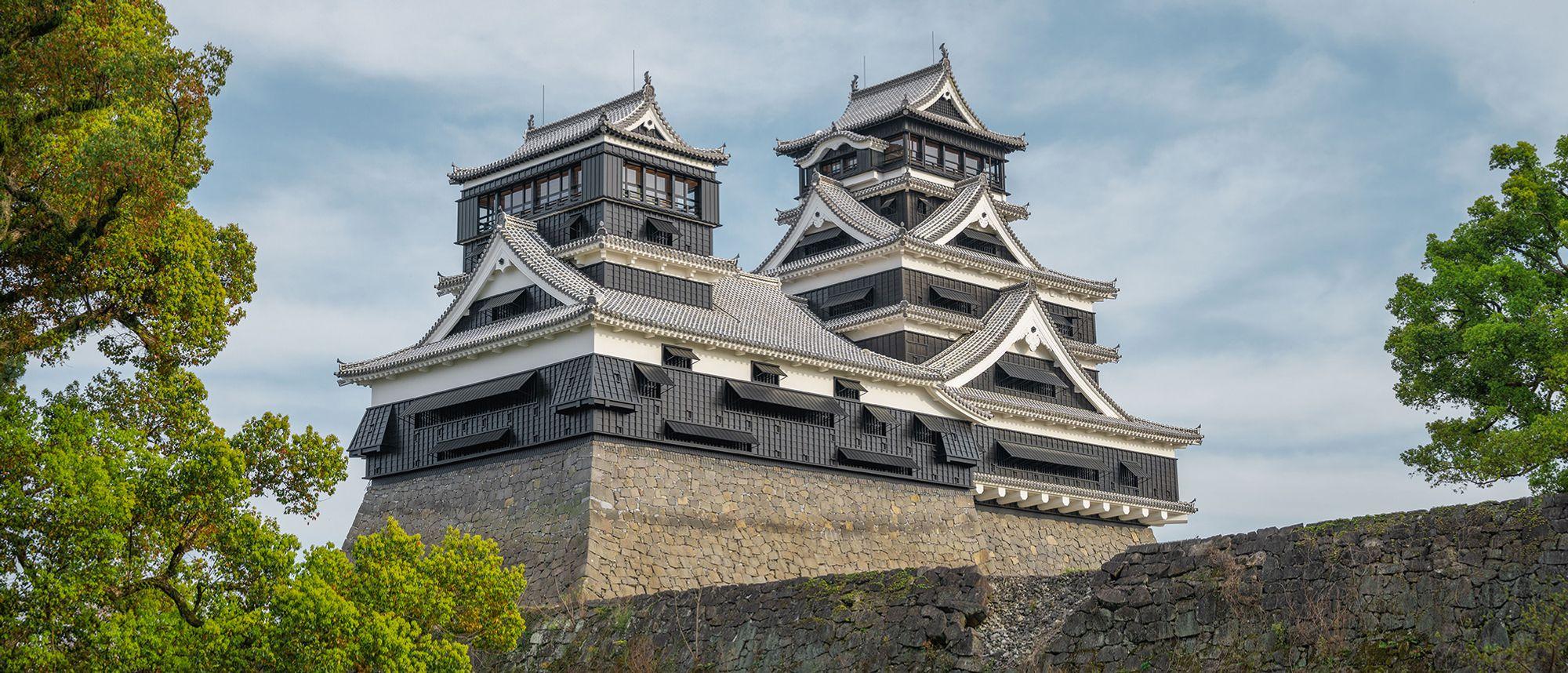 Kumamoto Castle in Kumamoto