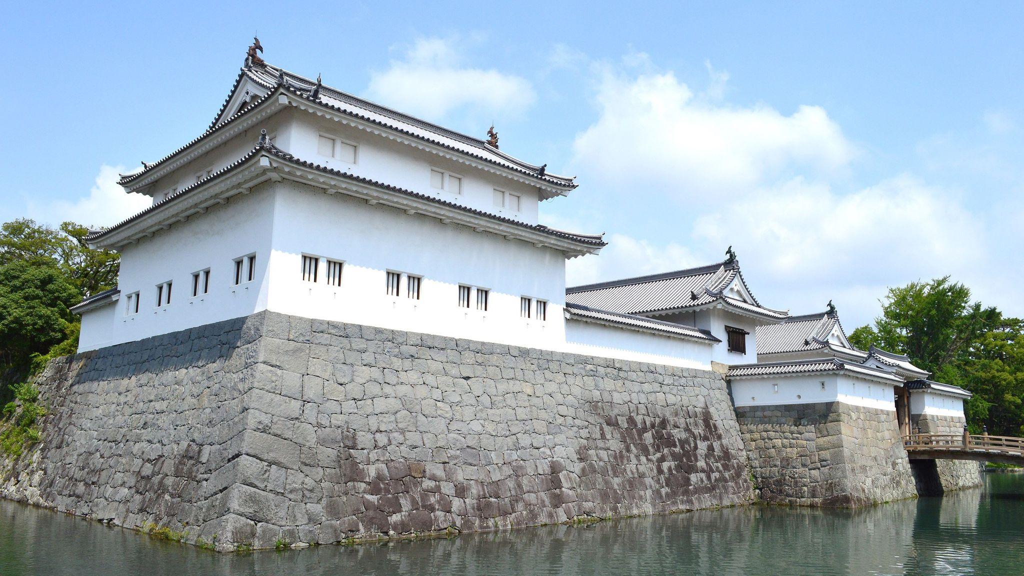 Reconstructed Tatsumi yagura of Sunpu Castle in Shizuoka