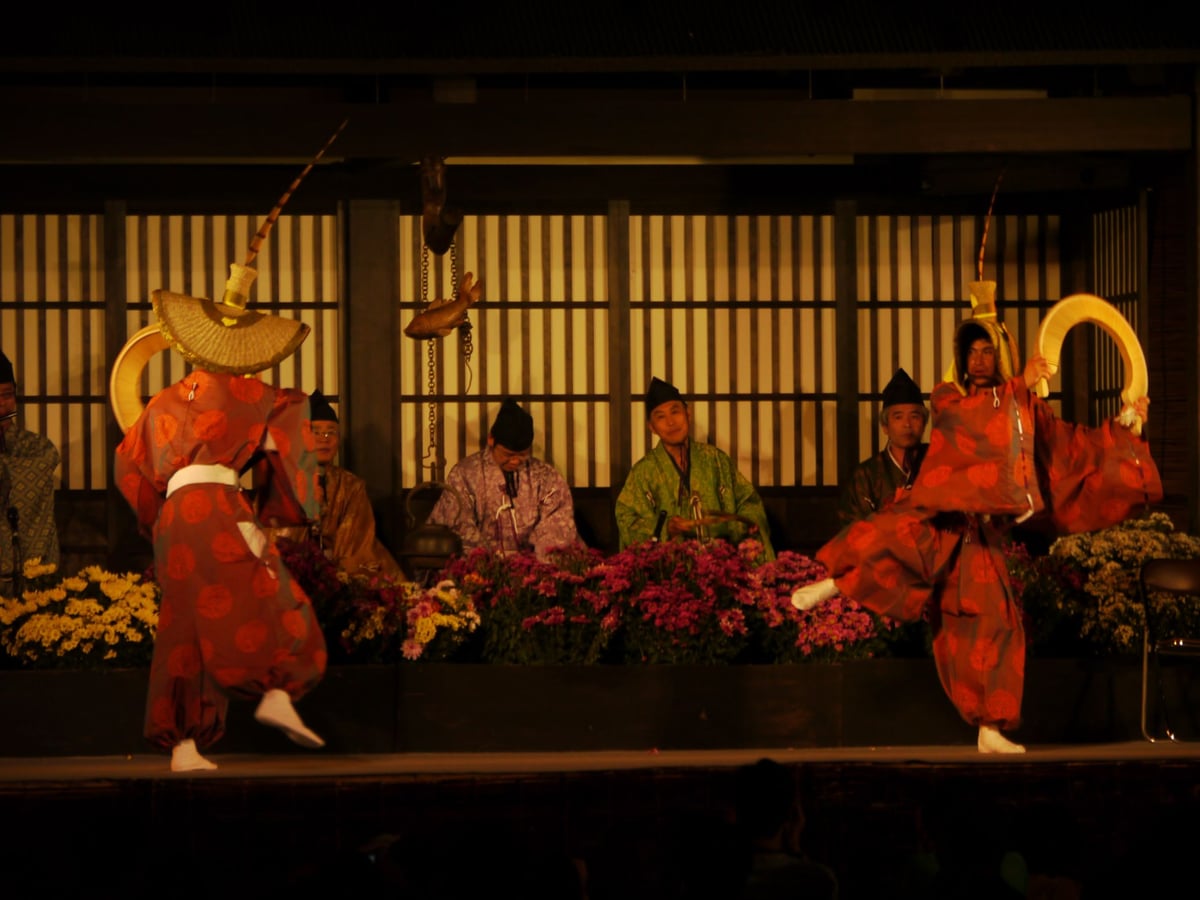 Dance Performance at the Kokiriko Festival