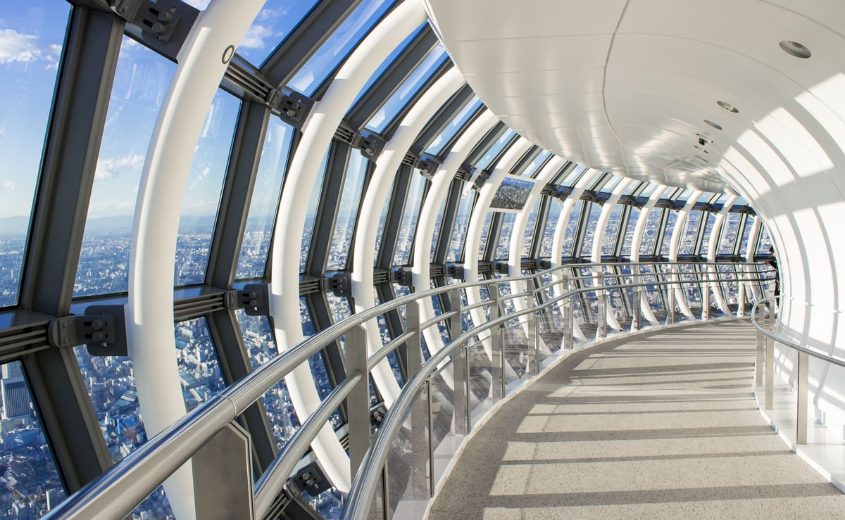 Interior of Tokyo Skytree
