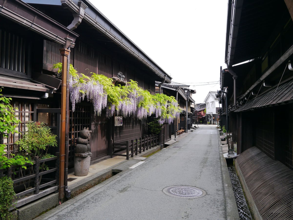 Kami-Sannomachi Street in Spring