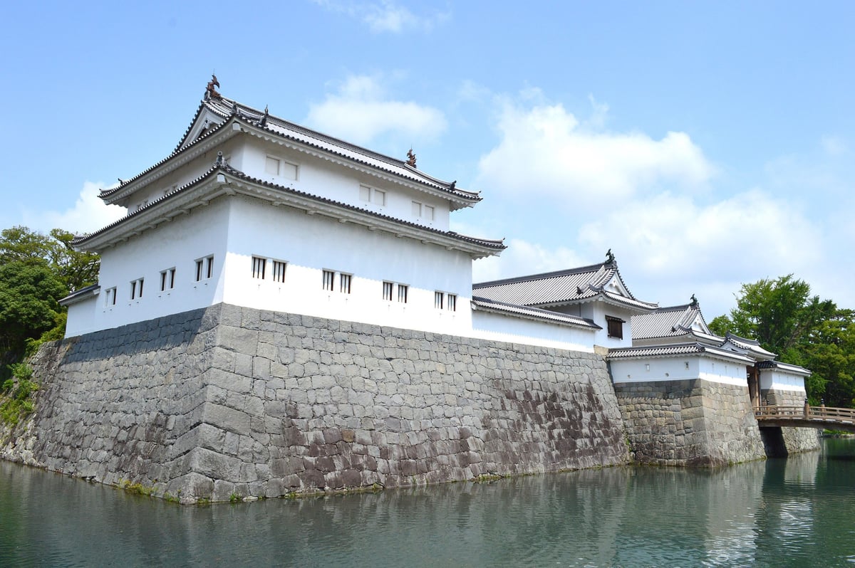Reconstructed Tatsumi yagura of Sunpu Castle in Shizuoka