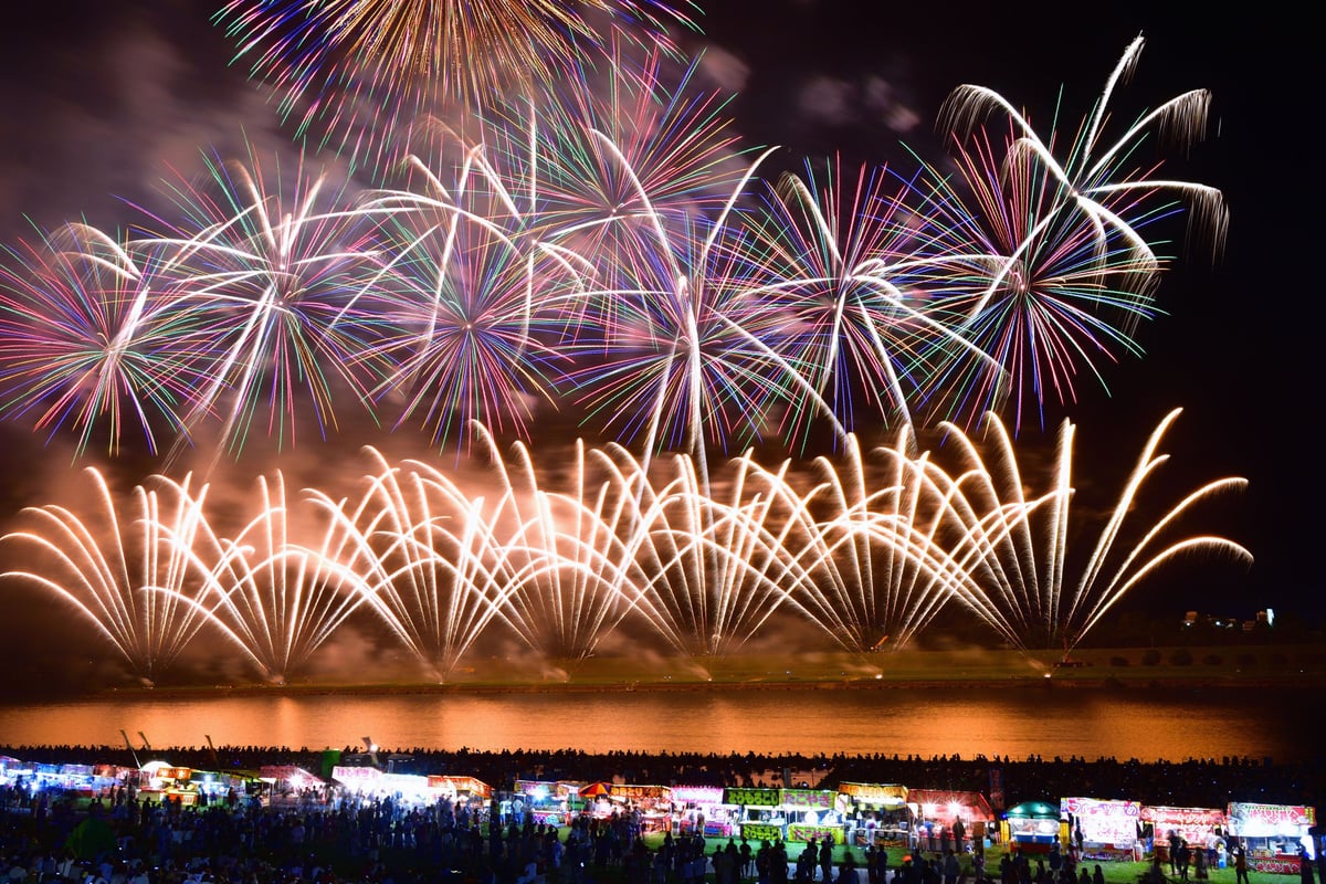 Chikugo River Fireworks Festival