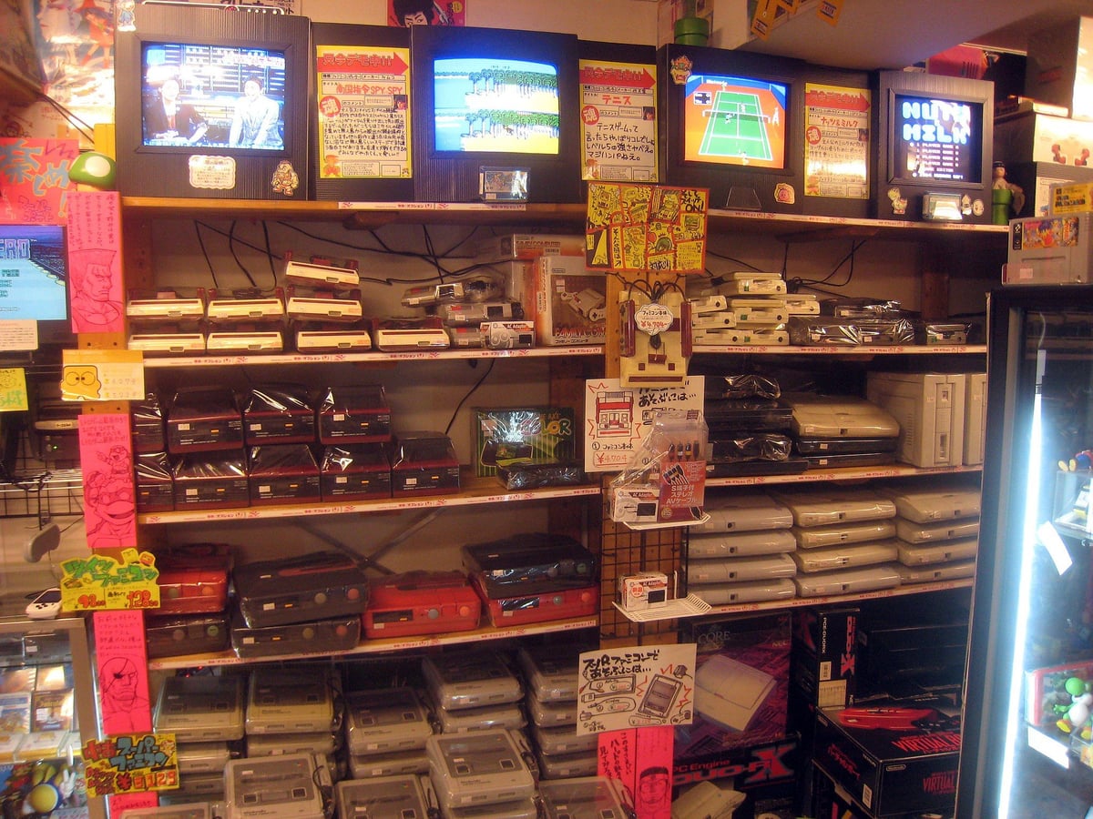 Super Potato is a retro gaming store in Akihabara that has an amazing amount of video games for almost every console ever made.