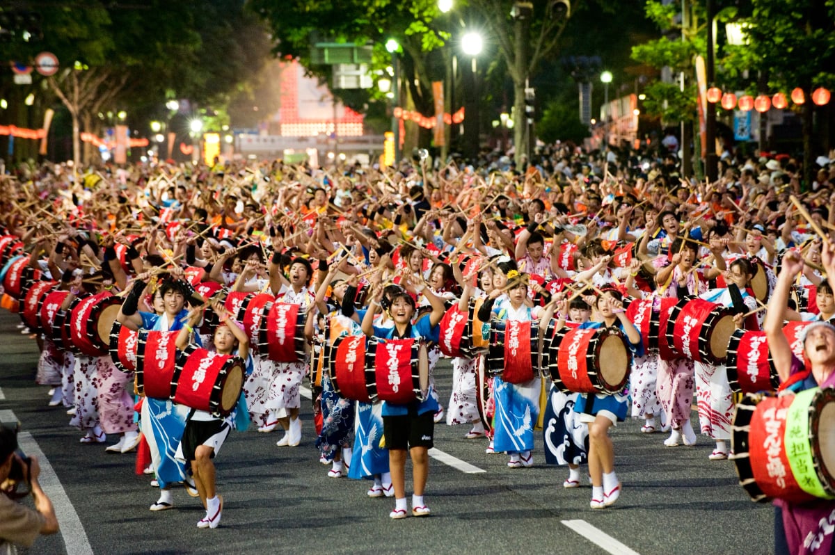 Morioka Sansa Odori Festival