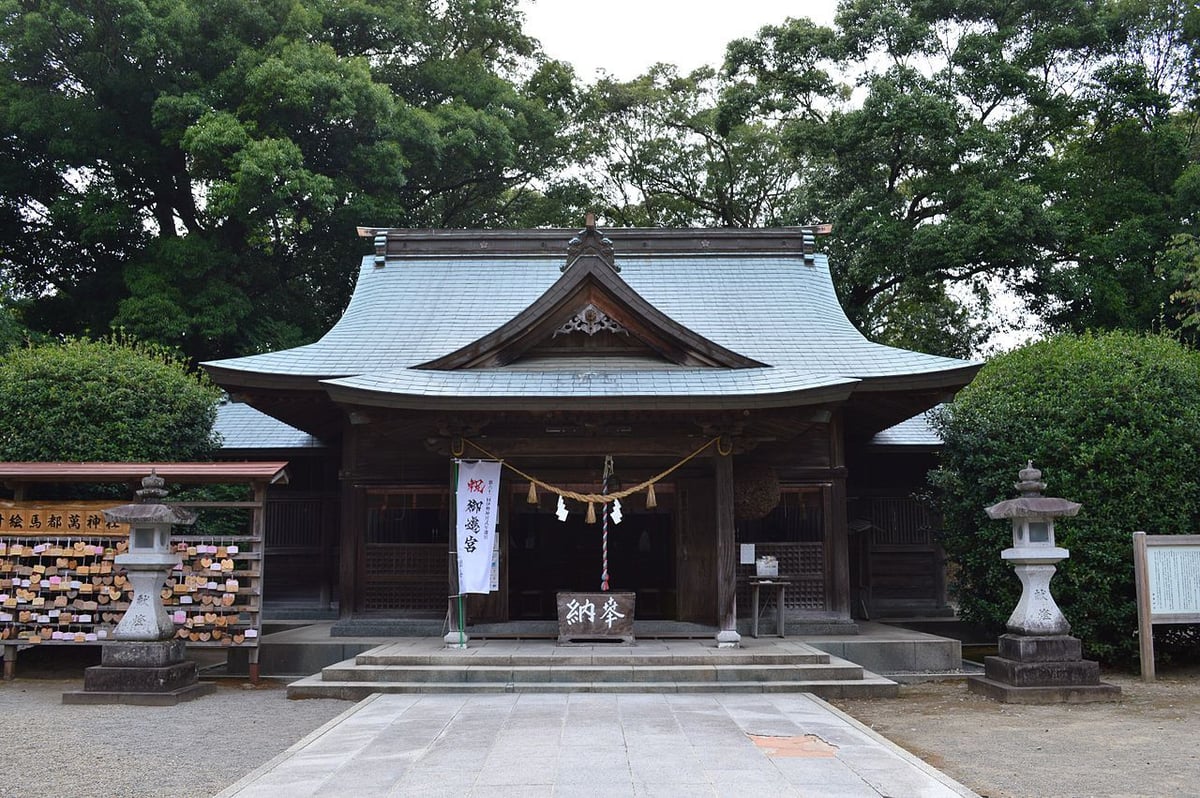 Tsuma Shrine in Saito, Miyazaki Prefecture